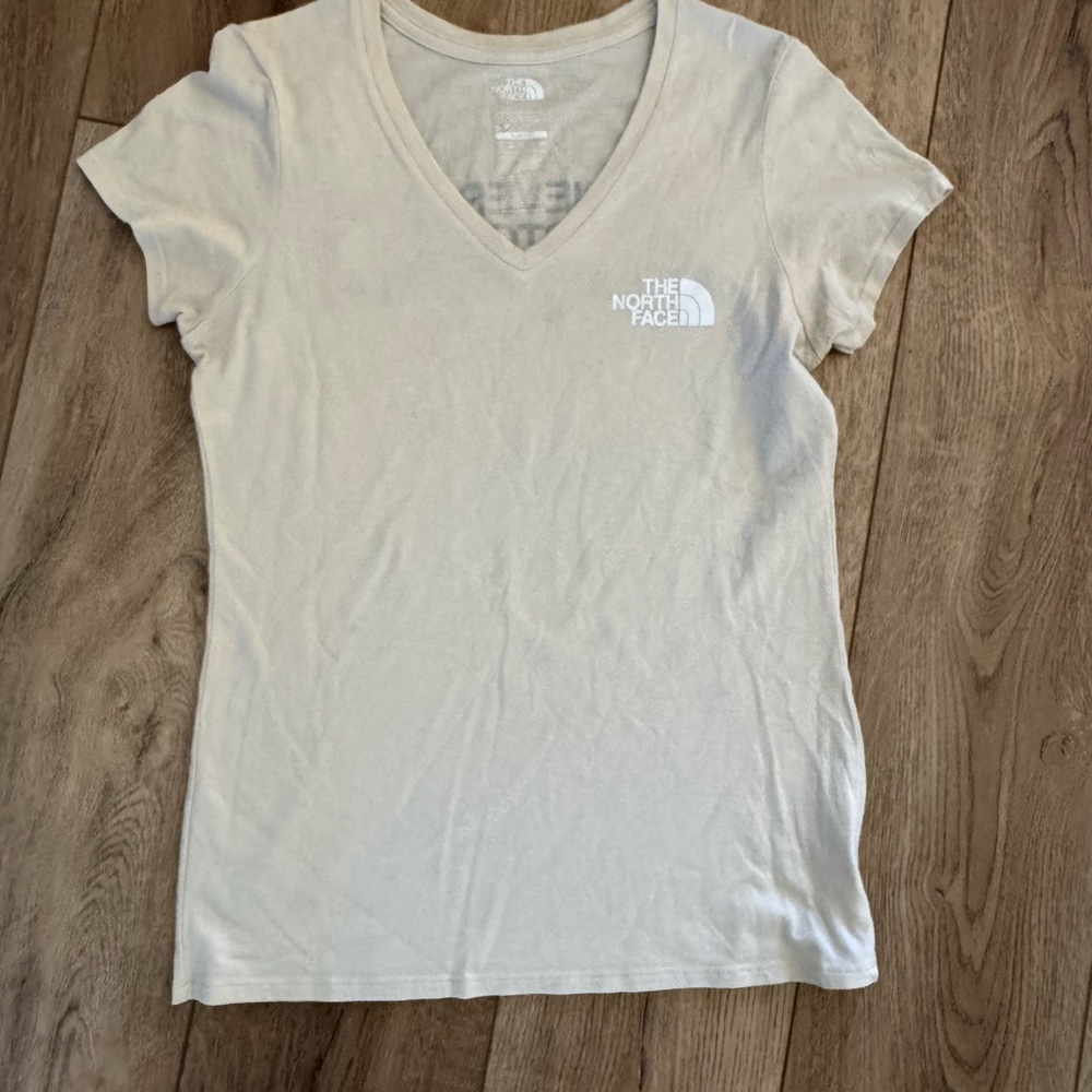 The North Face Women's Short Sleeve Cream Tee